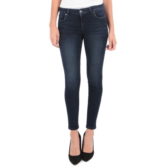 Kut From The Kloth Donna High Rise Ankle Skinny Jeans Sz‎ 4 - Picture 1 of 7